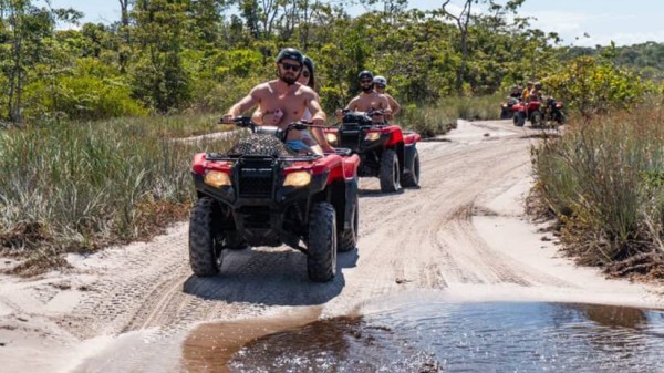 Quadriciclo em Morro de São Paulo